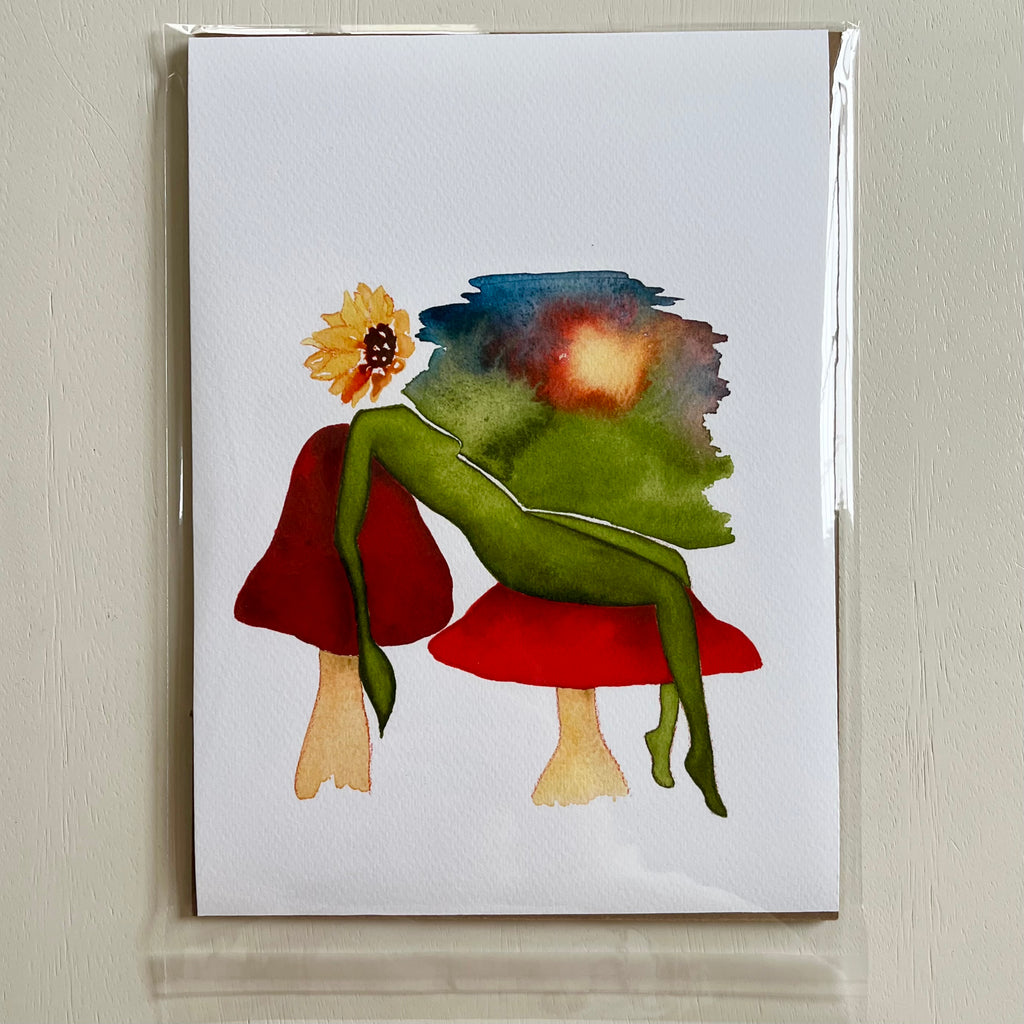 Flower - Watercolor Print