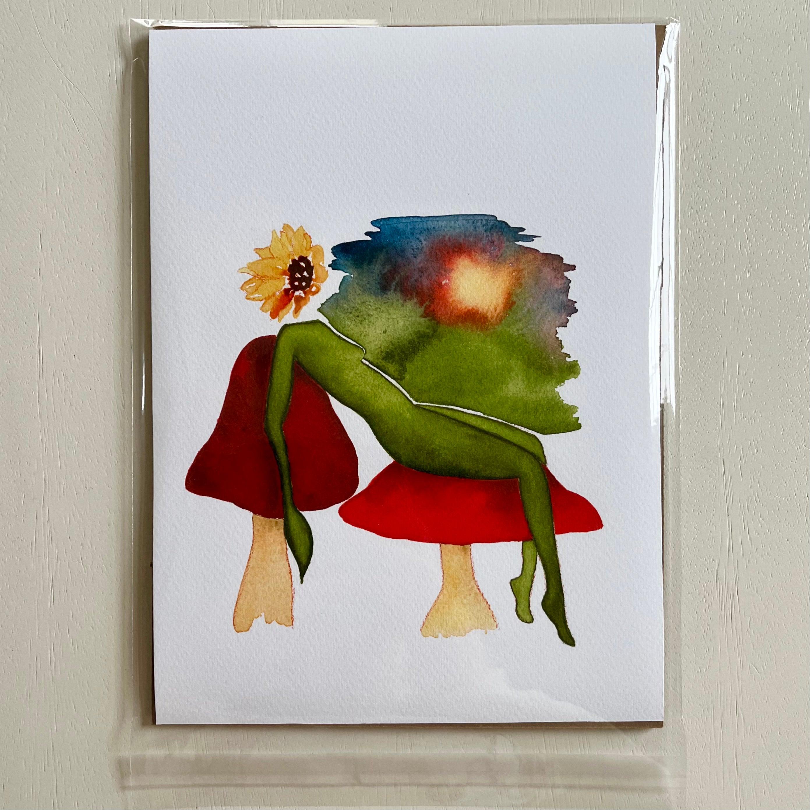 Flower - Watercolor Print