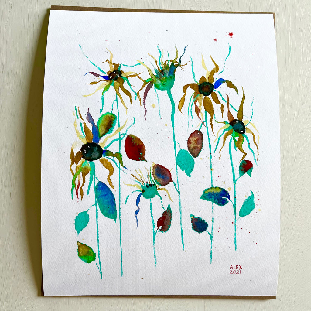 Garden - Watercolor Print