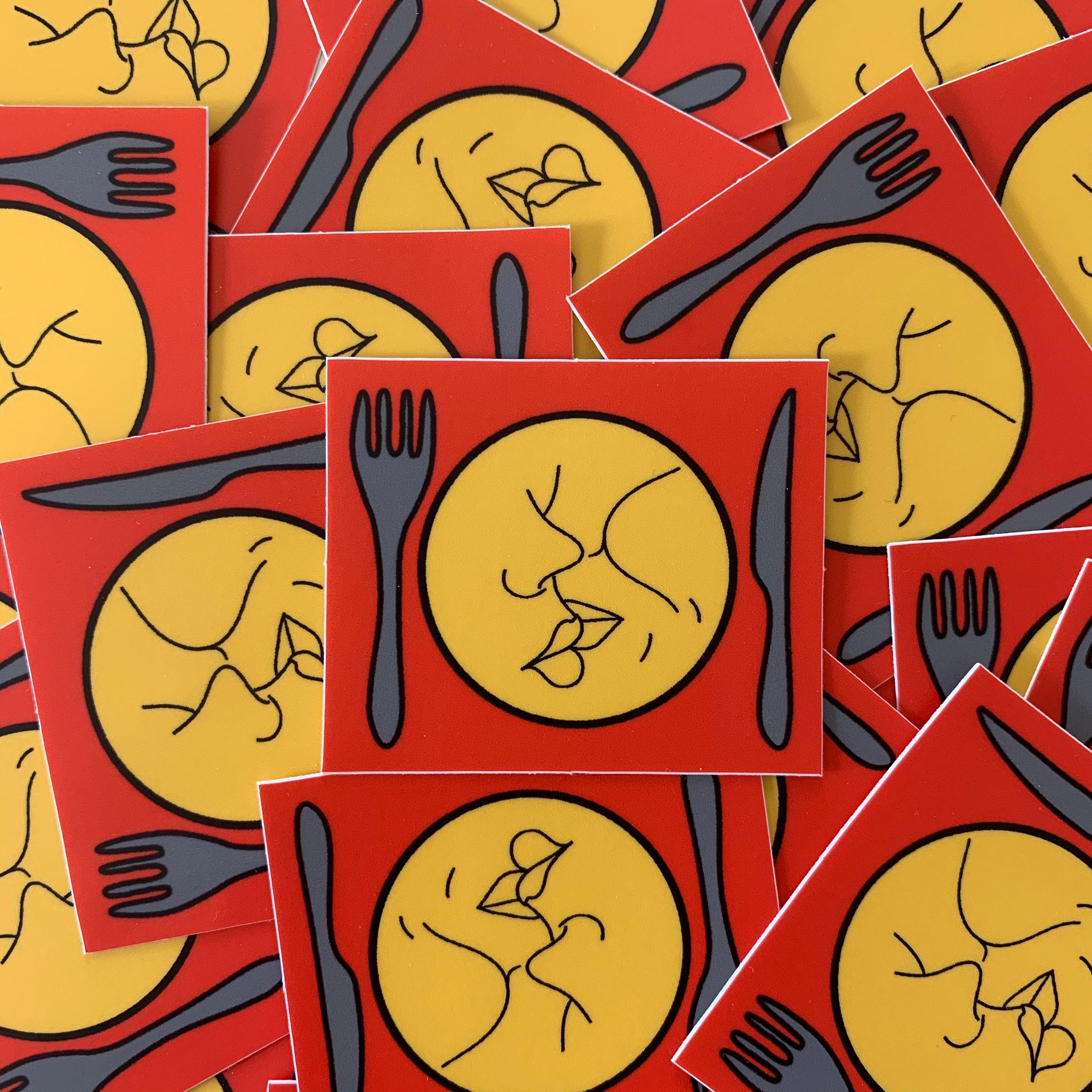 Feast of Love Sticker